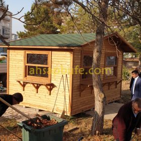 Ahşap Satış Büfesi 1203